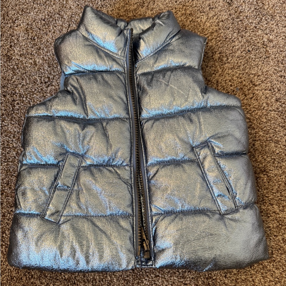 Old Navy Shiny Blue Kids Vest